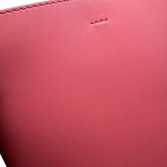 BURBERRY Pink Leather Pouch - Picture 9 of 15